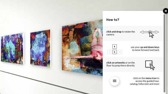 Wystawa sztuki w Wirtualnej Rzeczywistości w ramach Rezydencji