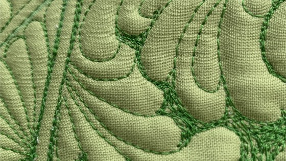 Quilted Feathers Mini Quilt Workshop