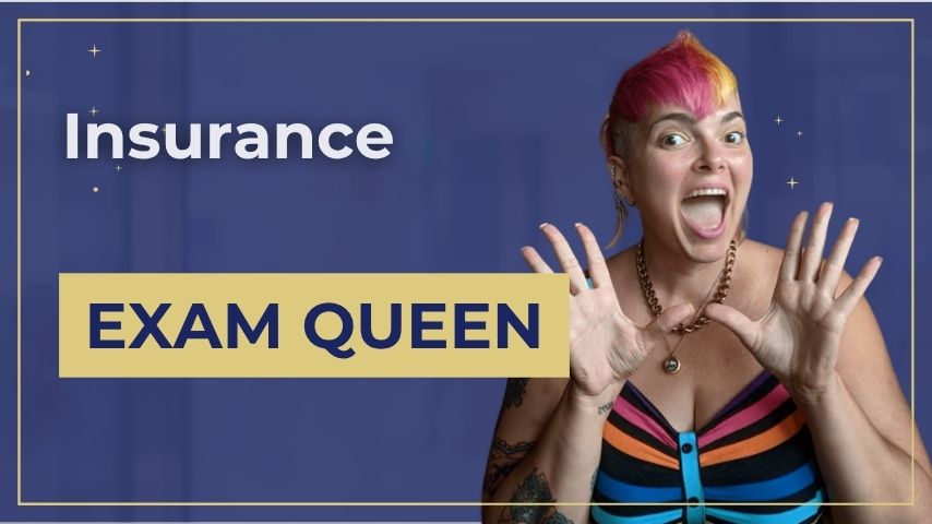 Insurance Exam Queen exam prep courses by Melissa May Dillon