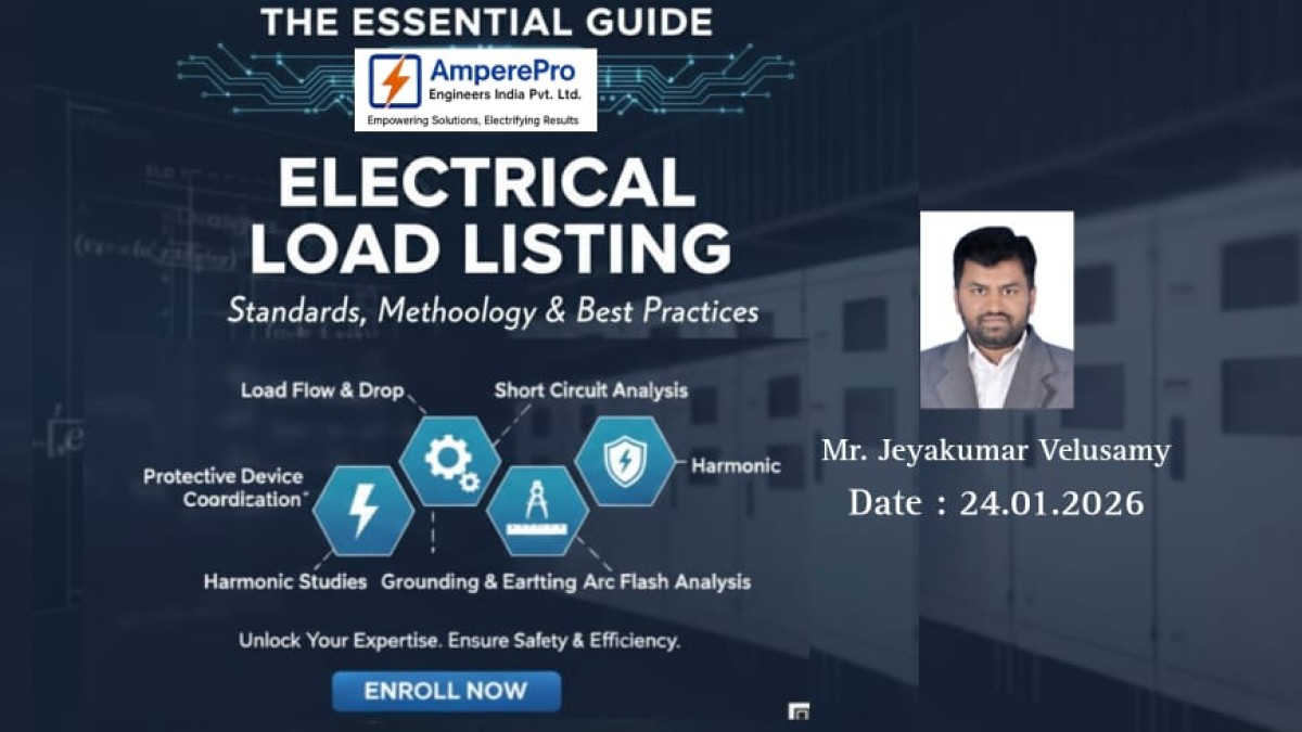 Master Electrical Load Listing: Step-by-Step Design Guide | AmperePro