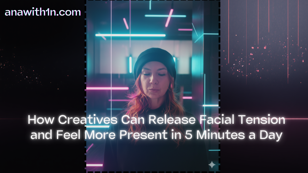 How Creatives Can Release Facial Tension and Feel More Present in 5 Minutes a Day