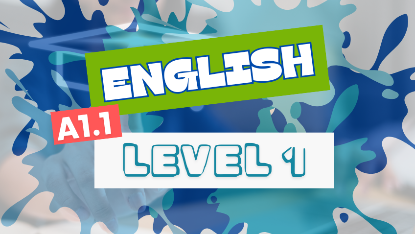 English level 1 - A1