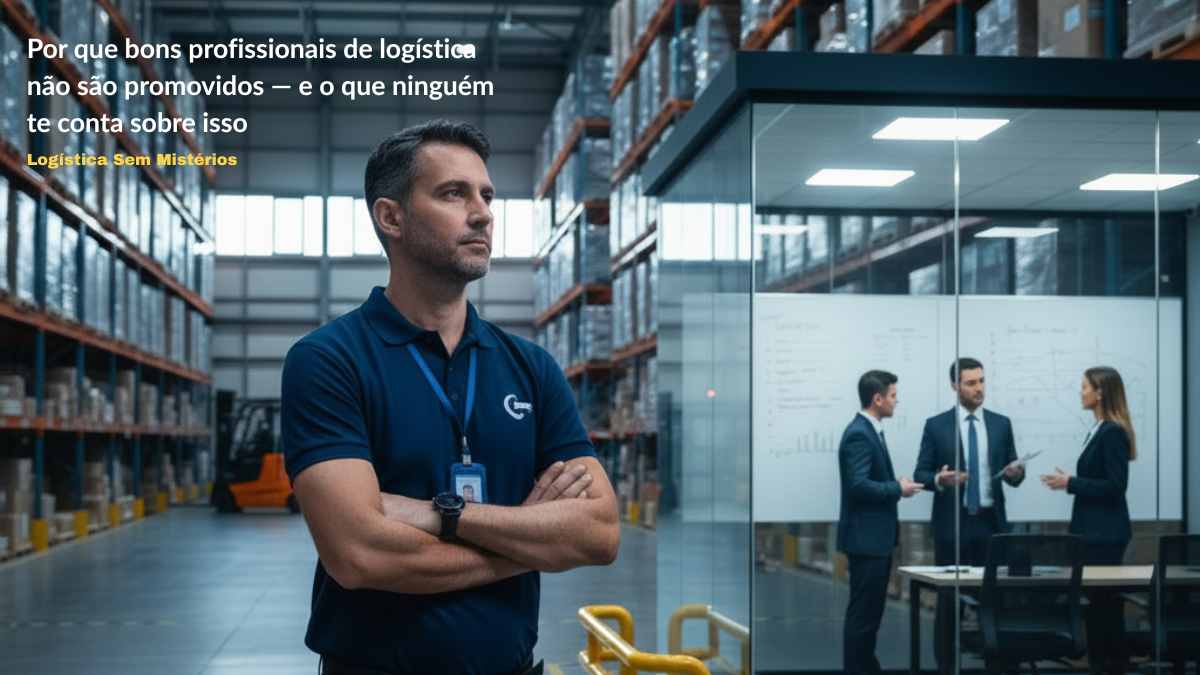 Por que bons profissionais de logística não são promovidos — e o que ninguém te conta sobre isso