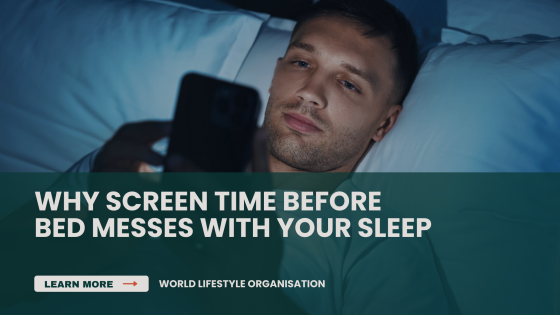 Why screen time before bed messes with your sleep