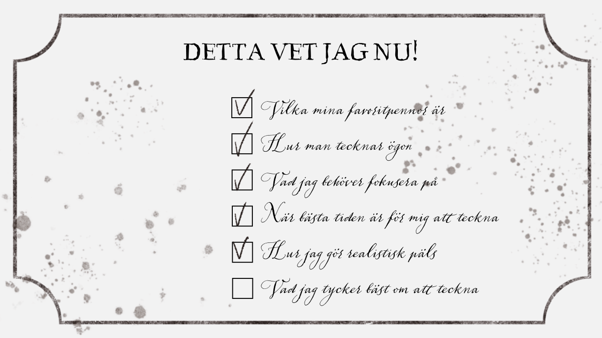 De viktigaste lärdomarna från att teckna djurporträtt