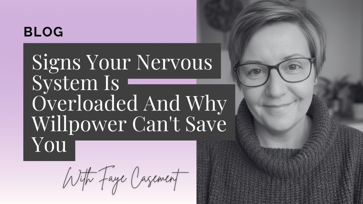 Signs Your Nervous System Is Overloaded And Why Willpower Can't Save You