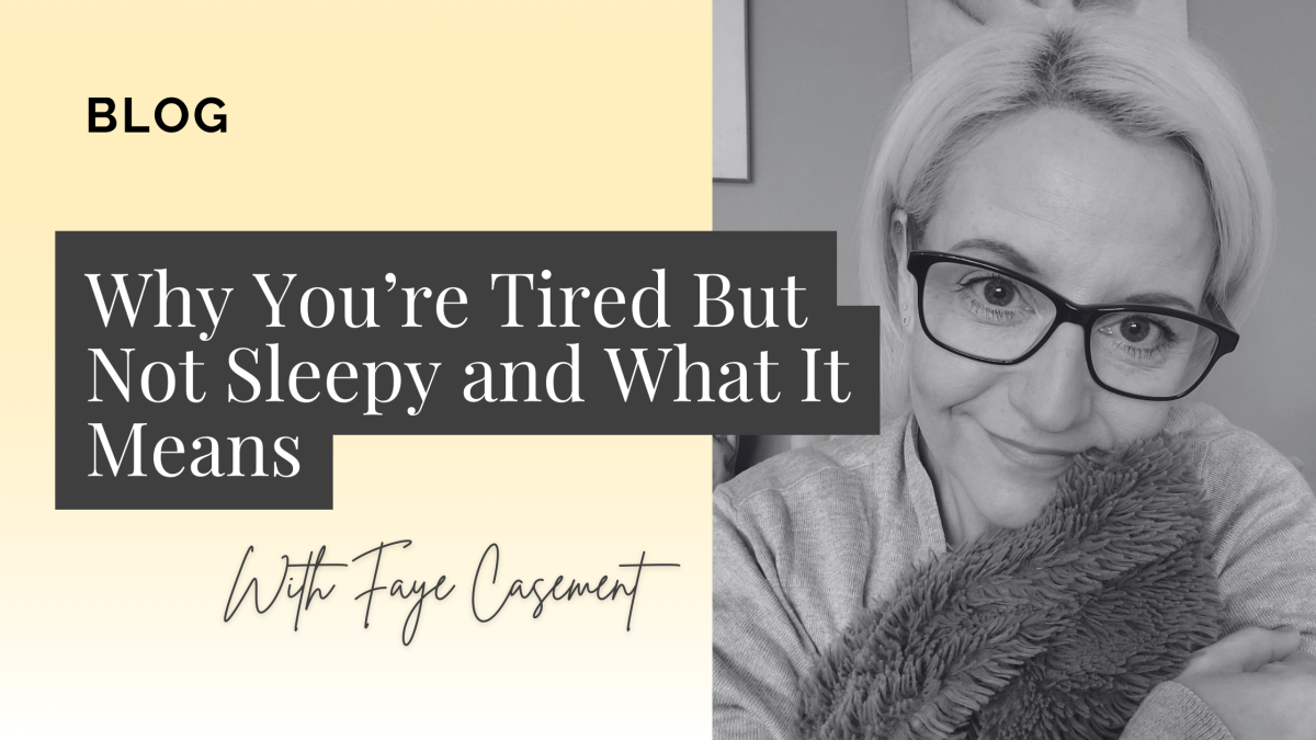 Why You're Tired But Not Sleepy and What It Means