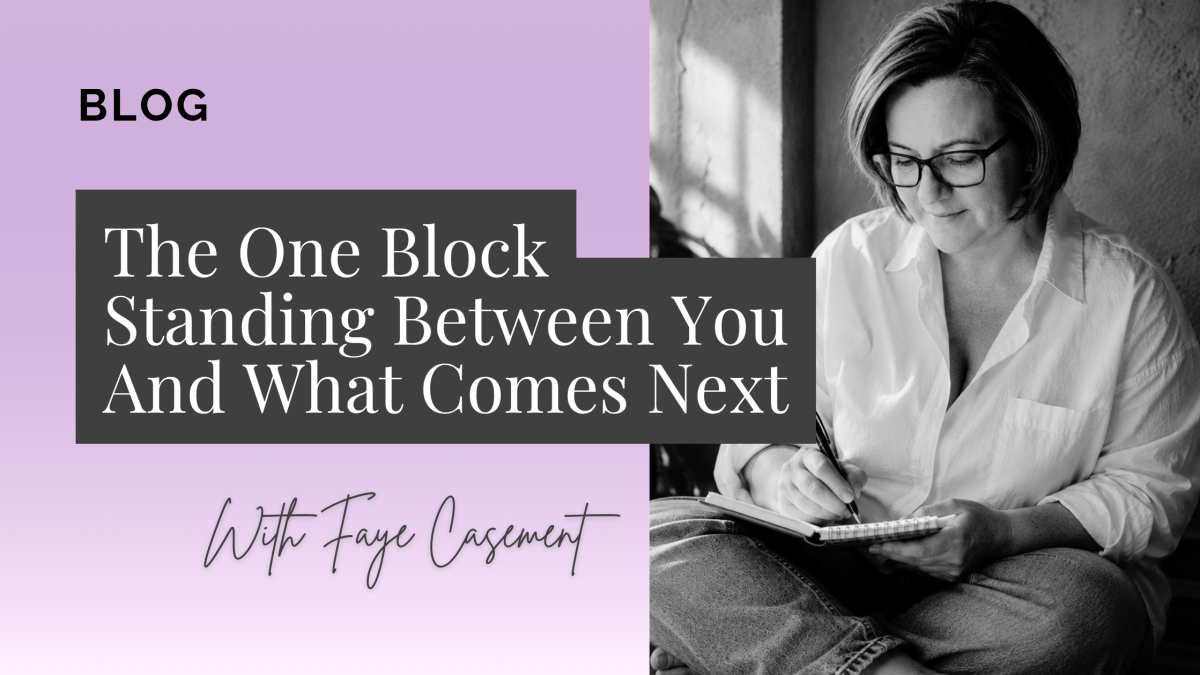 The One Block Standing Between You And What Comes Next