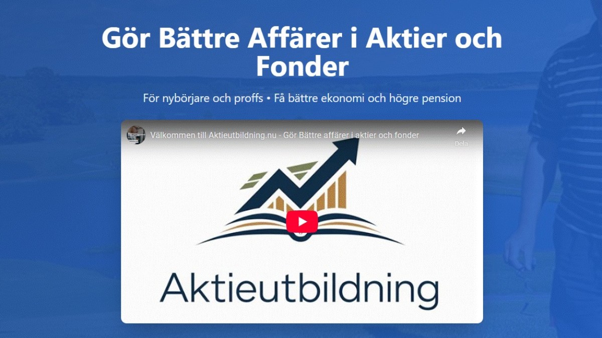 Så bygger du en aktiestrategi som håller i längden – Insikter från 35 år på marknaden