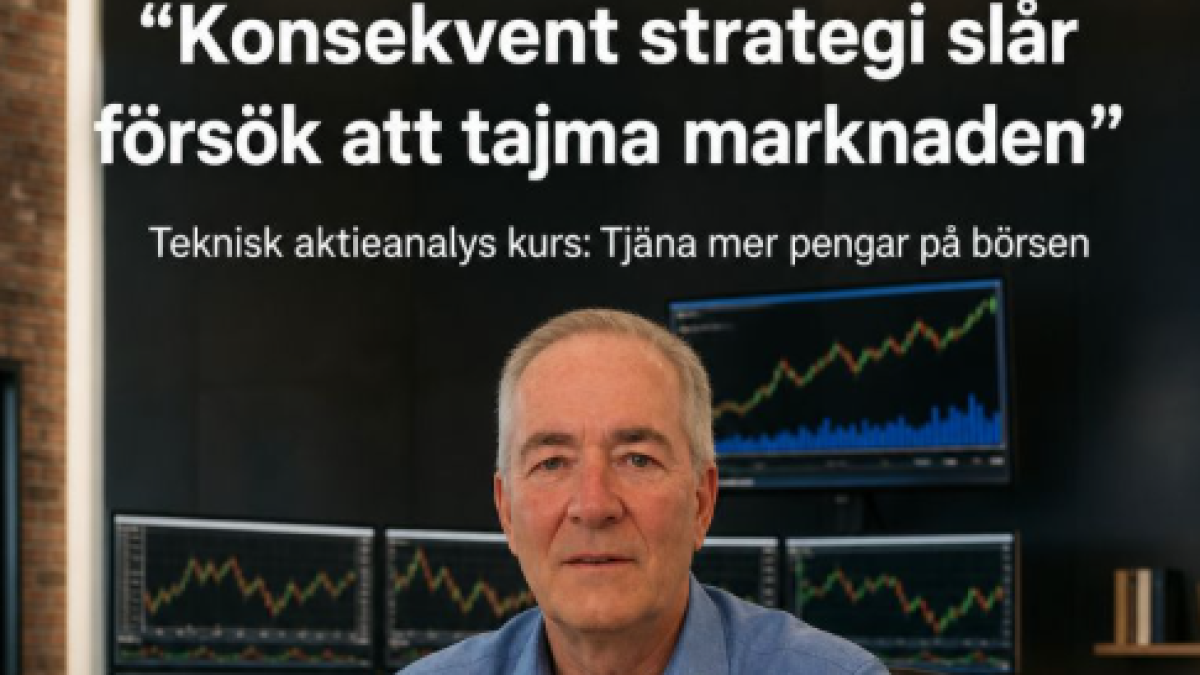 Sluta gissa på börsen: Så bygger du grunden till en lönsam aktiestrategi