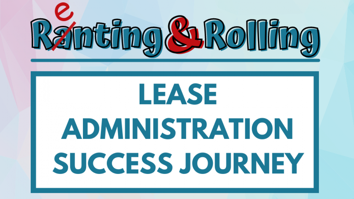 Lease Administration Success Journey