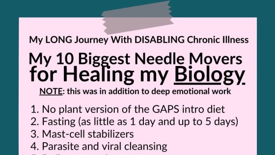 My Long Journey with Disabling Chronic Illness