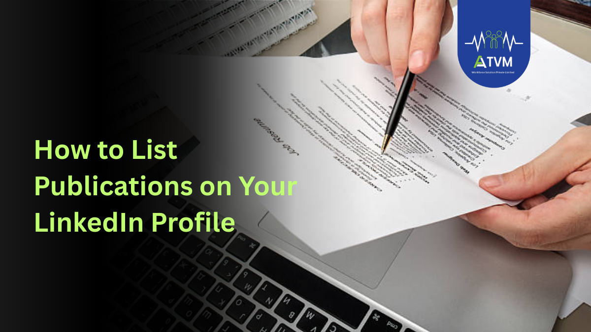 How to List Publications on Your LinkedIn Profile