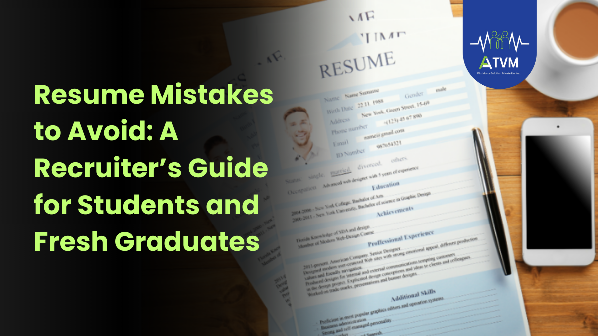 Resume Mistakes to Avoid: A Recruiter’s Guide for Students and Fresh Graduates