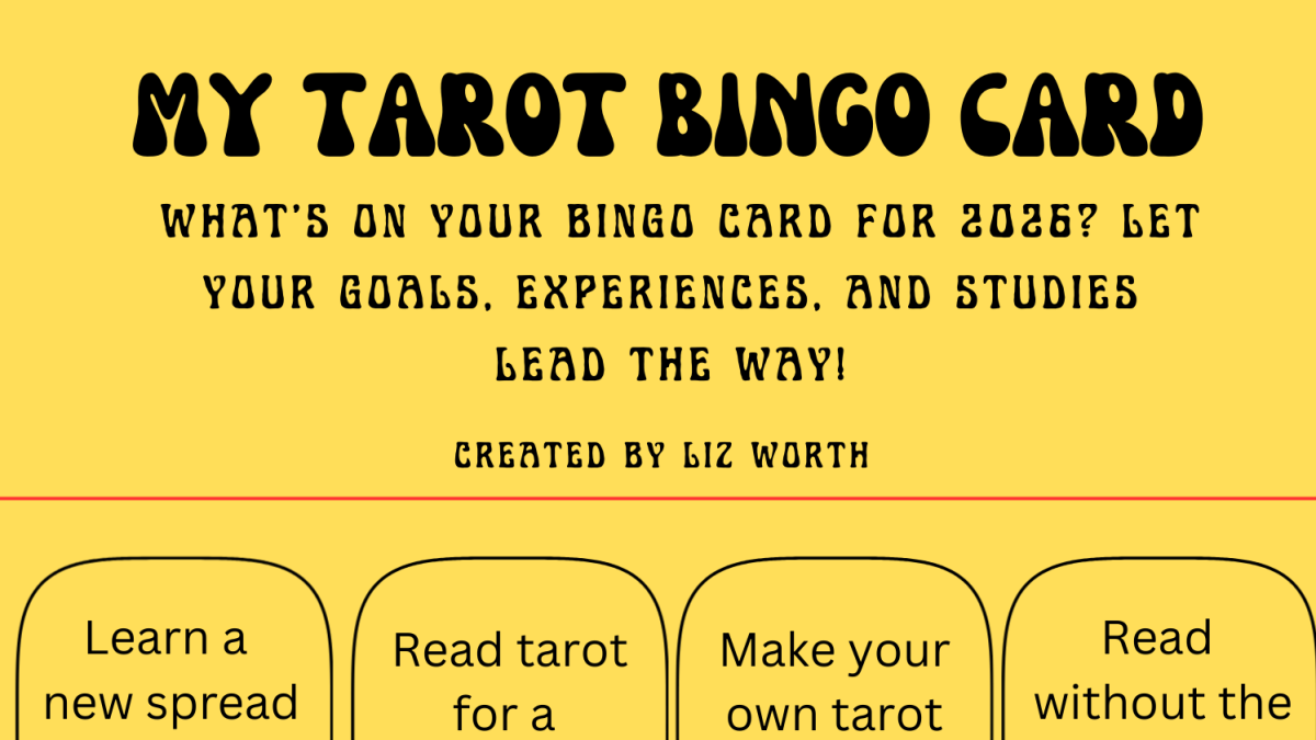 What's on your tarot bingo card this year?