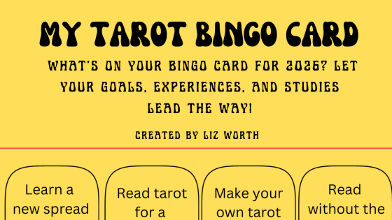 What's on your tarot bingo card this year?