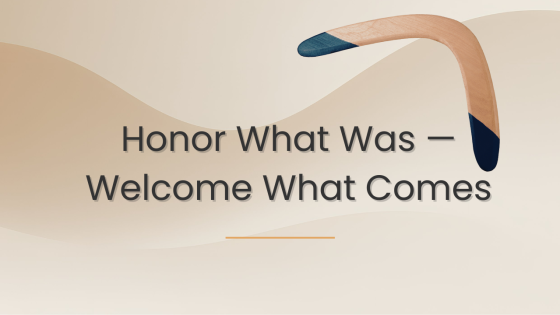 The Emotional Process of Letting Go