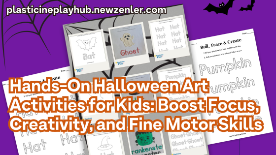 Hands-On Halloween Art Activities for Kids: Boost Focus, Creativity, and Fine Motor Skills!