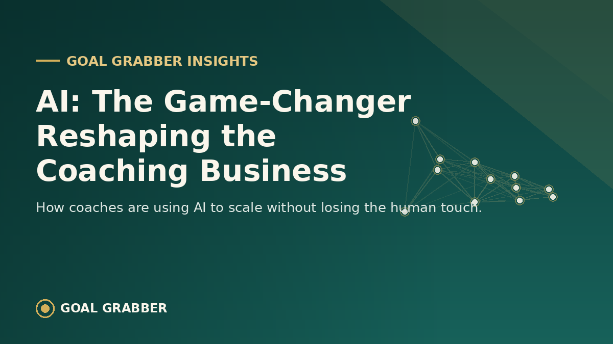 AI: The Game-Changer Reshaping the Coaching Business