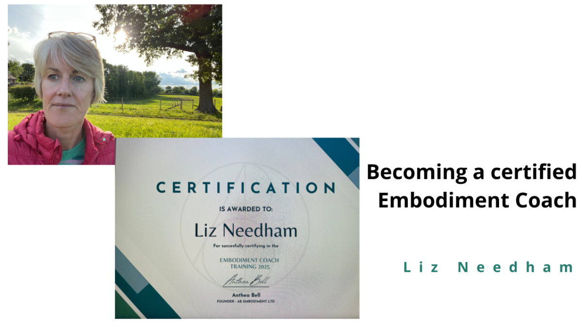 Becoming a certified Embodiment Coach