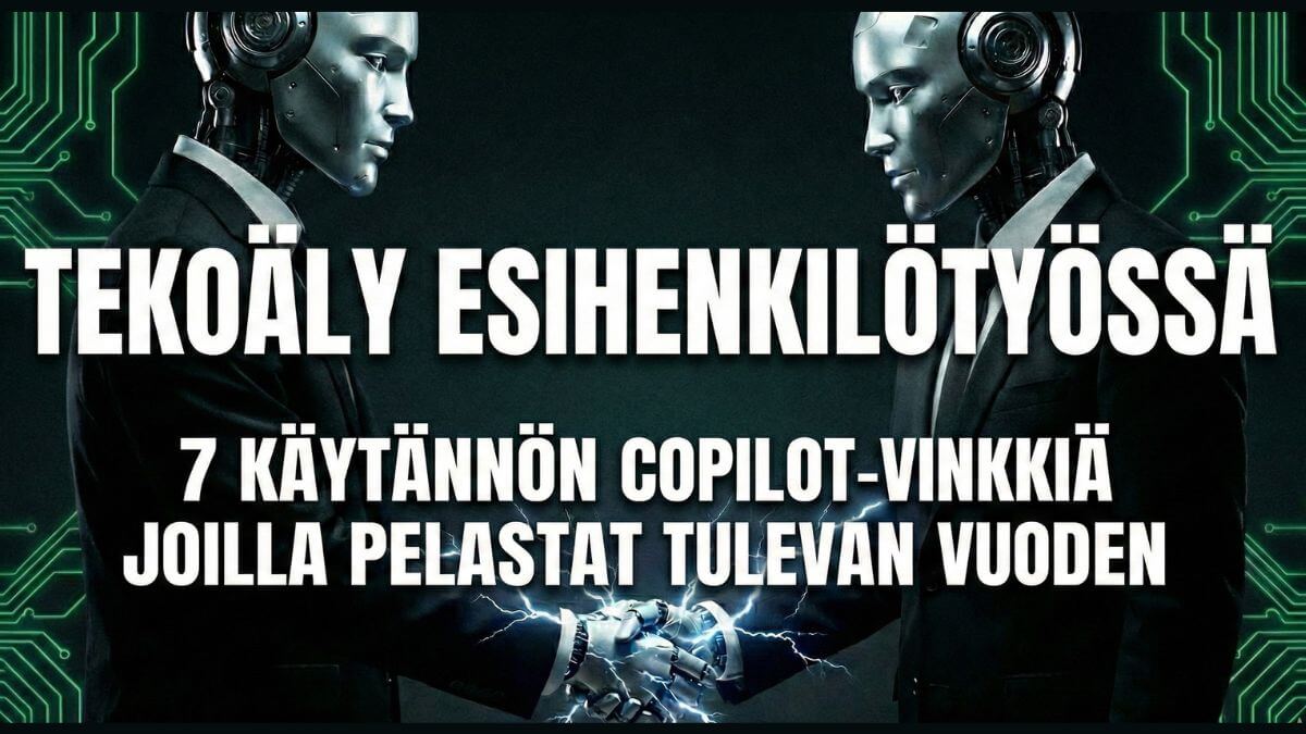 Tekoäly esihenkilötyössä: 7 käytännön Copilot-vinkkiä