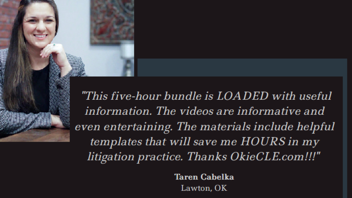 Oklahoma Lawyers Are Making the Switch to OkieCLE: