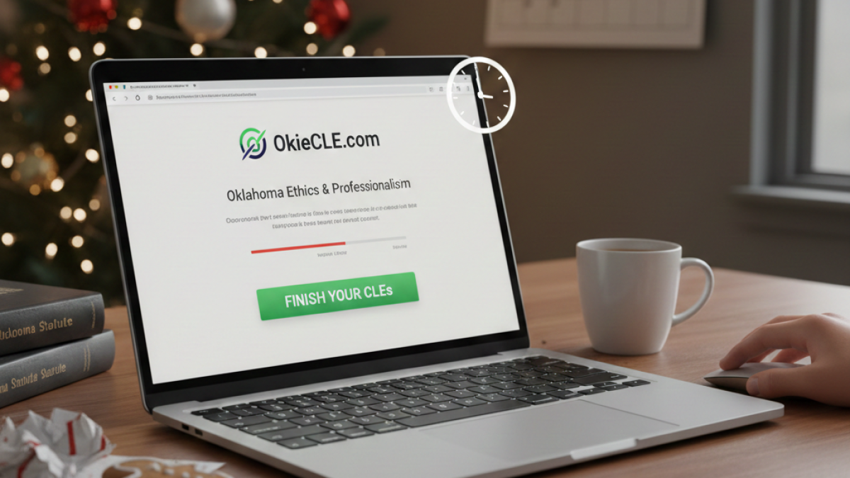 Beat the Clock: Finish Your Oklahoma CLE Before the Ball Drops