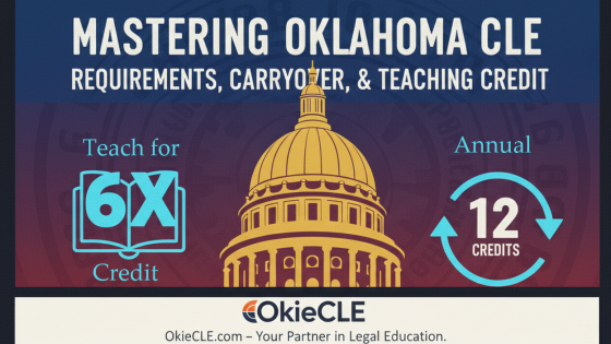 Oklahoma CLE Requirements and Carryover Rules