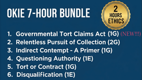 The Ultimate 7-Hour Oklahoma CLE Bundle