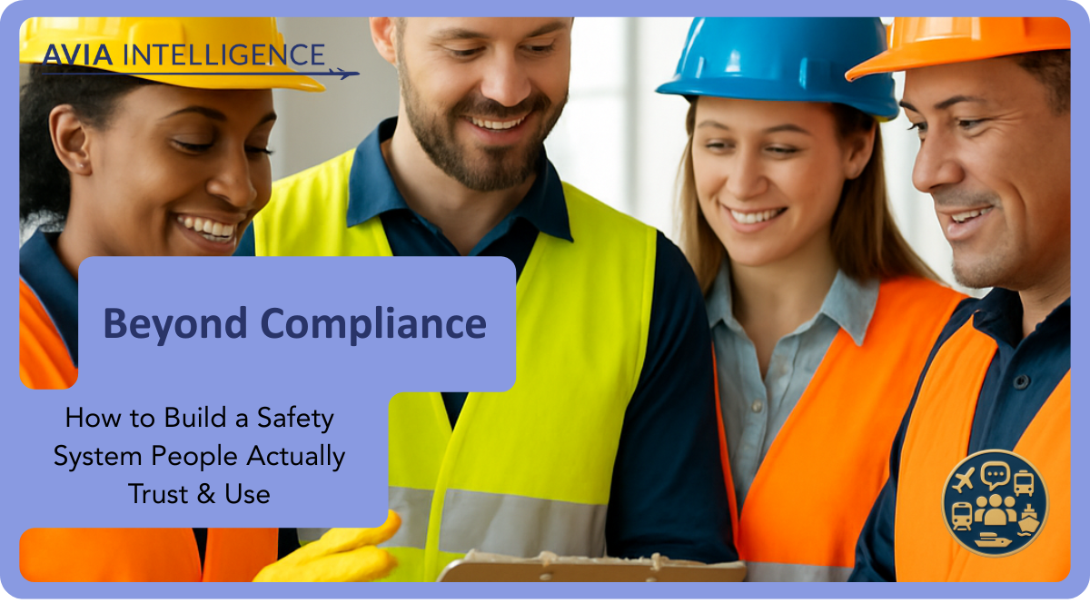 Beyond Compliance: How to Build a Safety System People Actually Trust & Use