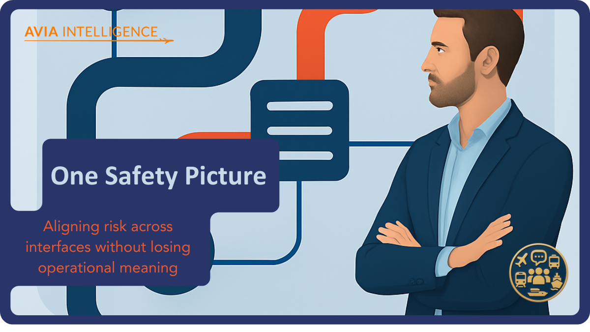 One Safety Picture: Aligning Risk Across Interfaces Without Losing Operational Meaning