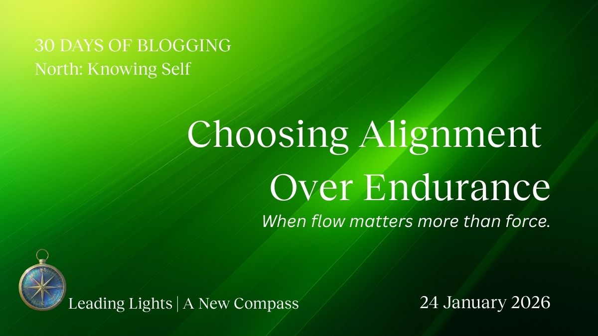 North: Choosing Alignment Over Endurance.