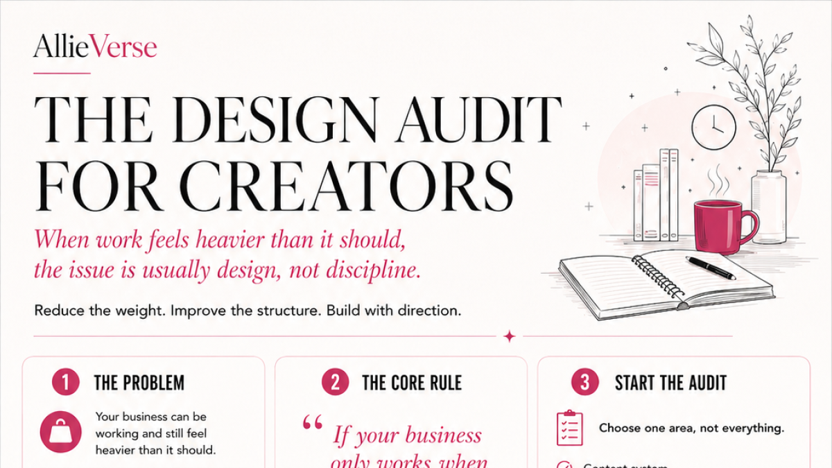 Design Audit for Creators