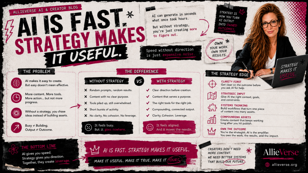 AI is Fast. Strategy Makes It Useful