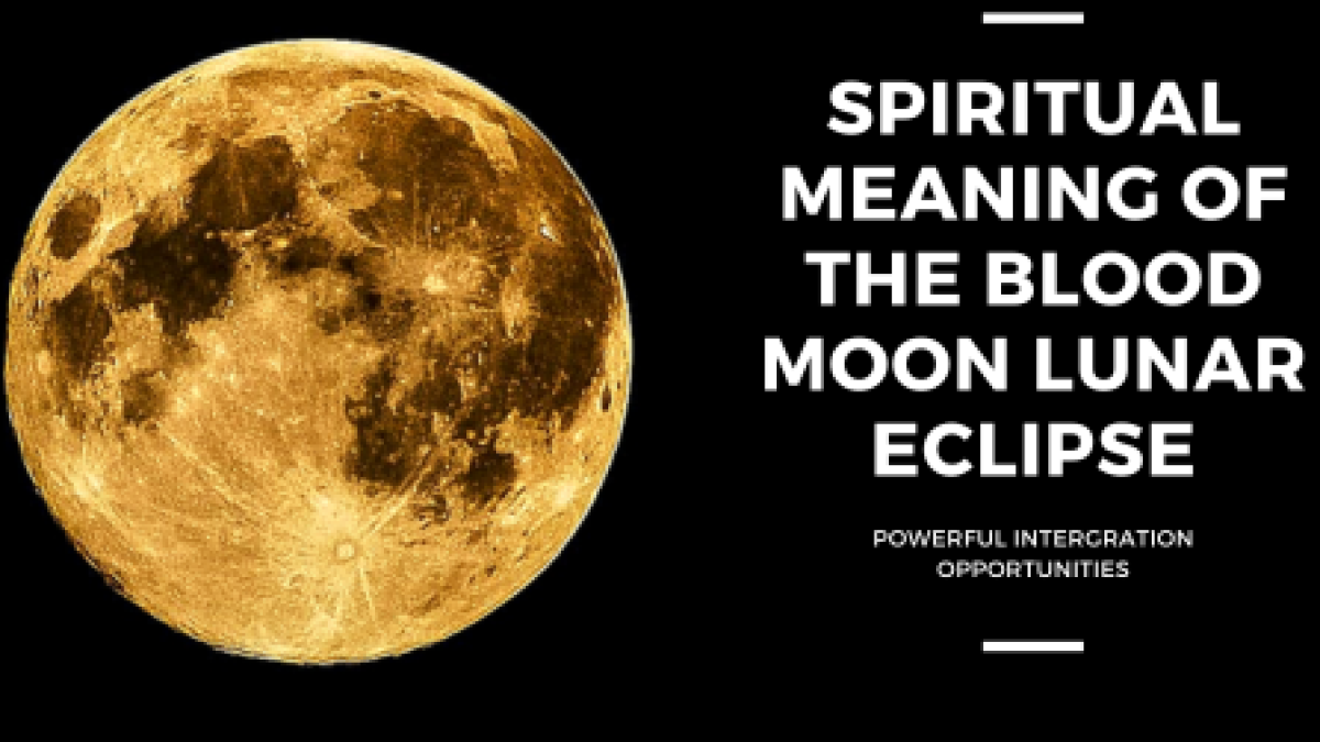 Spiritual Meaning of the Blood Moon Lunar Eclipse