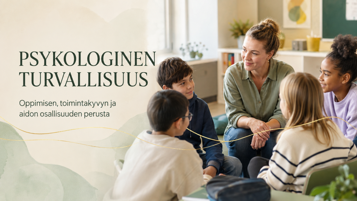 Psykologinen turvallisuus – oppimisen, toimintakyvyn ja osallisuuden perusta