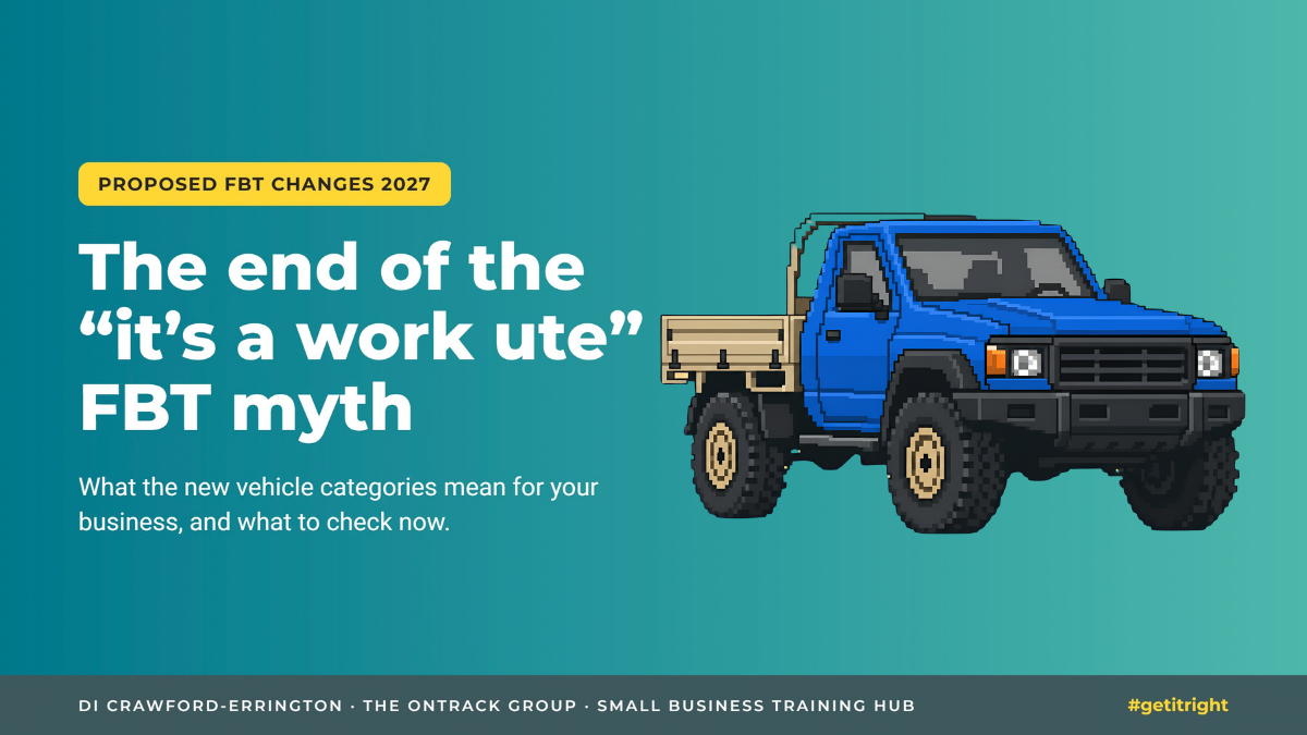 The end of the "it's a work ute" FBT myth