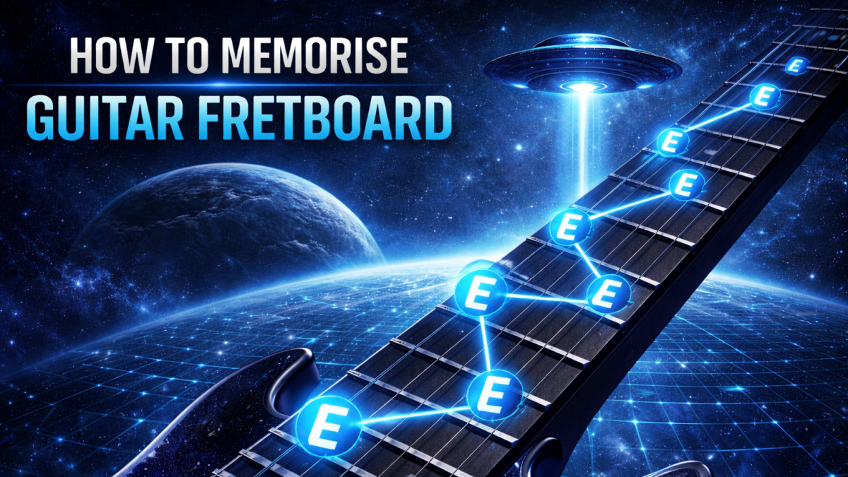 How to Memorise the Guitar Fretboard (Complete Guide) | Alien Guitar Secrets