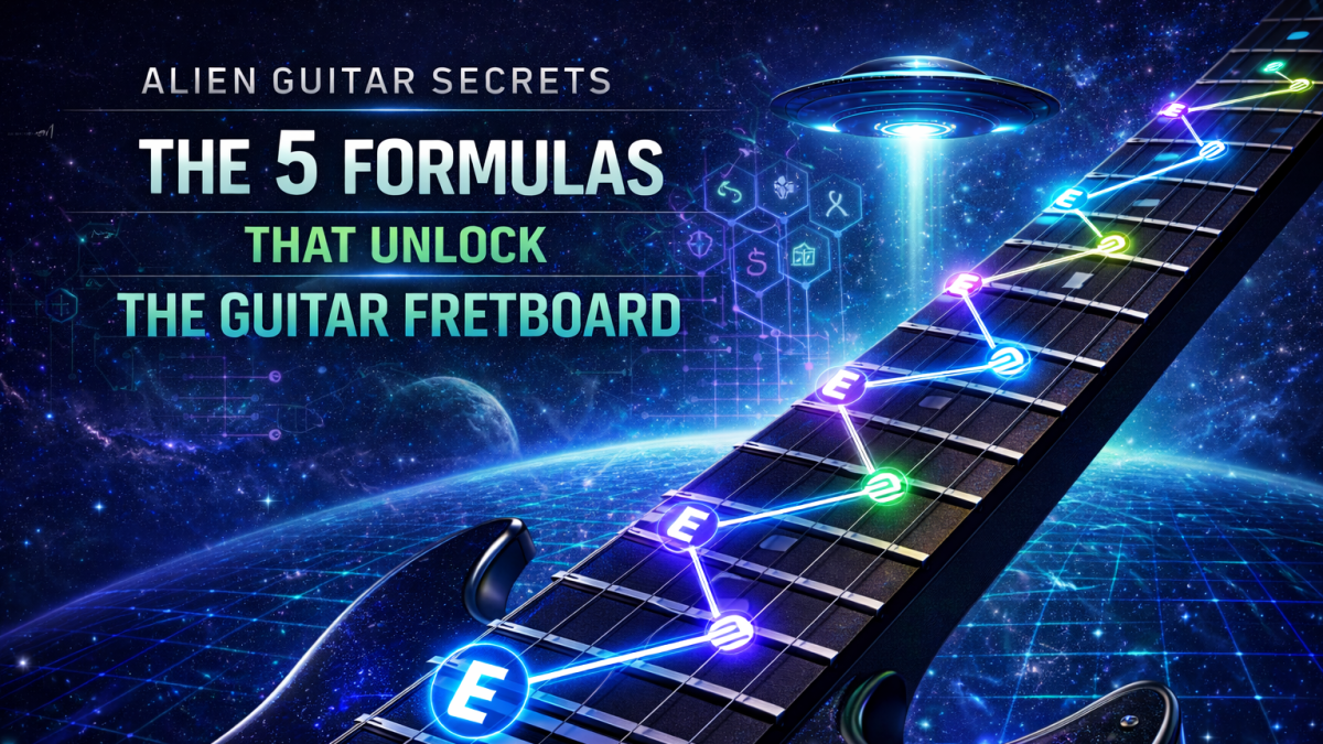 The 5 Formulas That Unlock the Guitar Fretboard | Alien Guitar Secrets