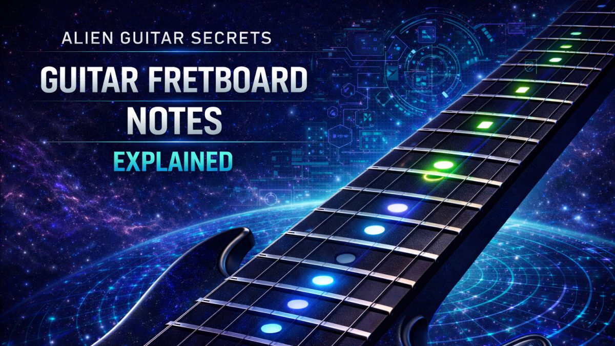 Guitar Fretboard Notes Explained | Alien Guitar Secrets