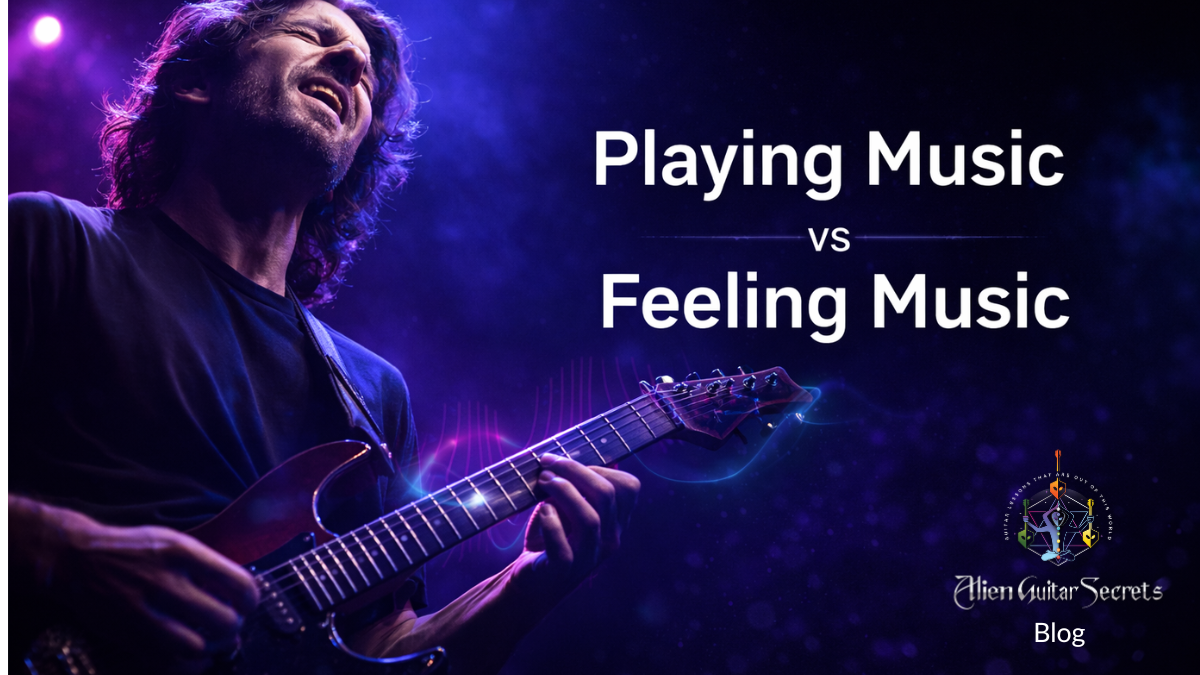 🎸 The Difference Between Playing Music and Feeling Music