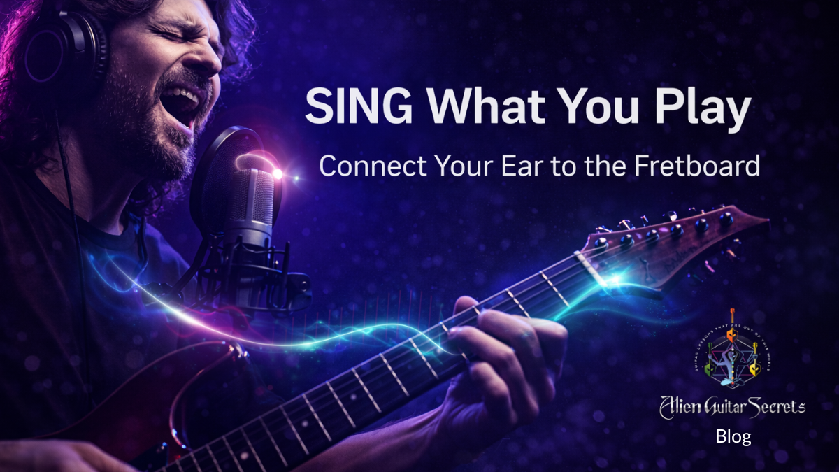 🎸 Sing What You Play: The Missing Link Between Your Ear and the Fretboard