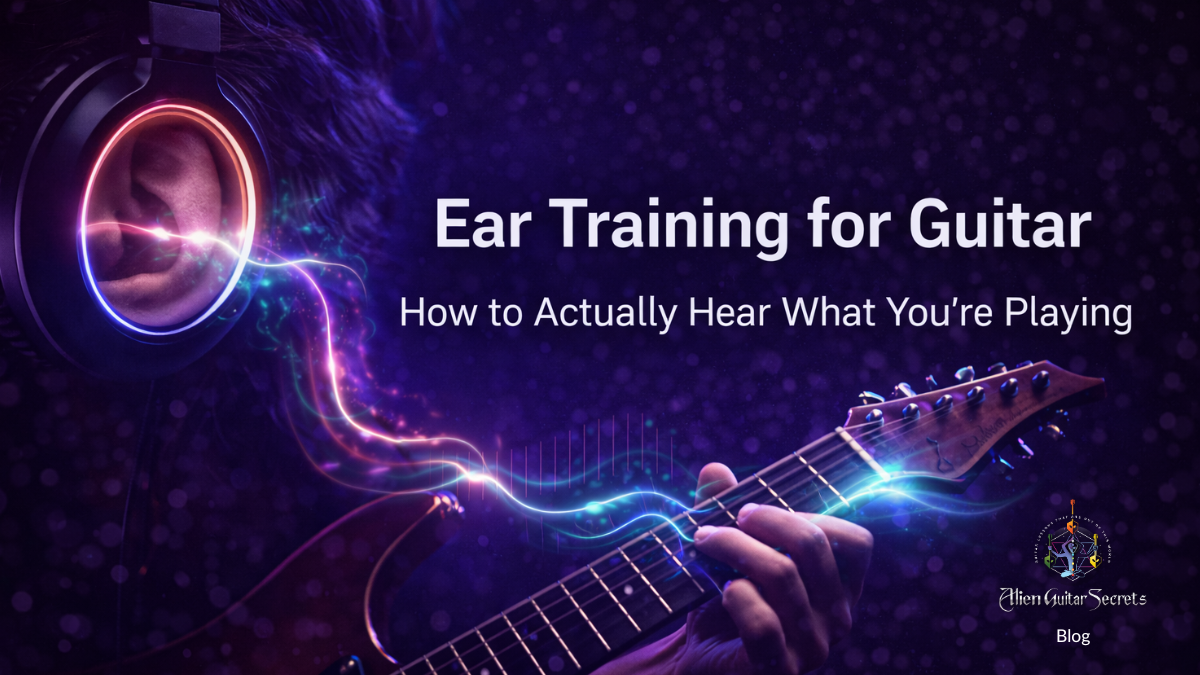 Ear Training for Guitar: How to Actually Hear What You’re Playing