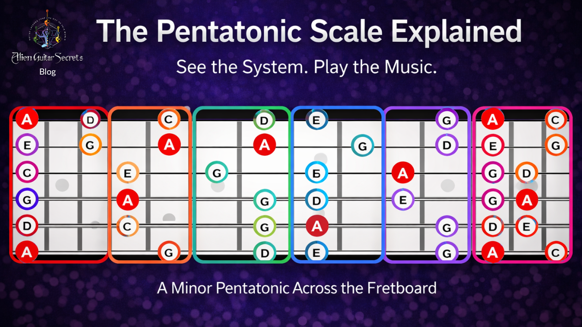🎸 The Pentatonic Scale Explained: Stop Playing Shapes and Start Making Music