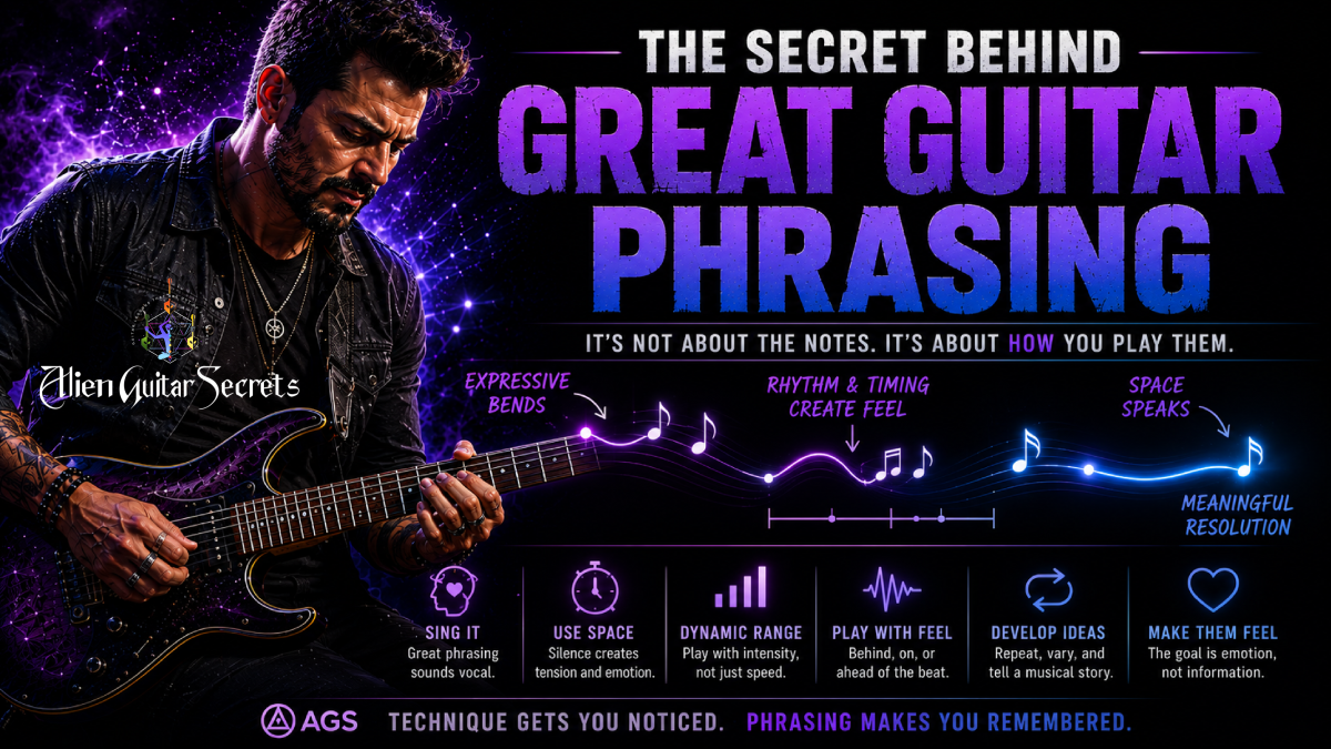 The Secret Behind Great Guitar Phrasing