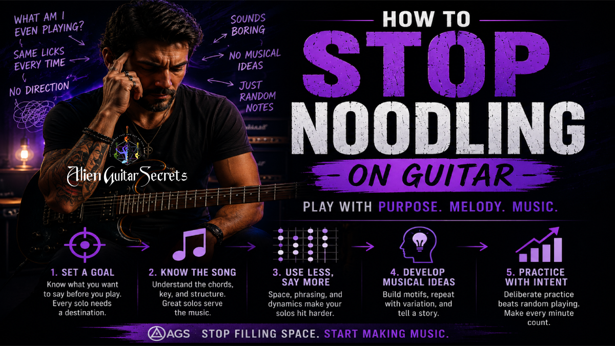 How To Stop Noodling on Guitar