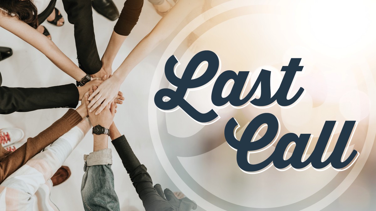 Final call: 2 spots left for Summit Ashore