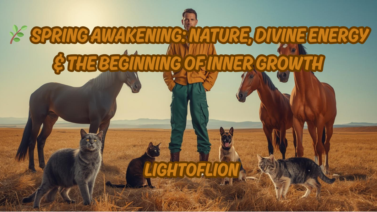 🌿 Spring Awakening: Nature, Divine Energy & the Beginning of Inner Growth