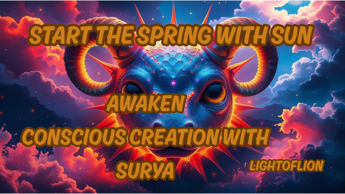 Start the Spring with Sun – Awaken Conscious Creation with Surya
