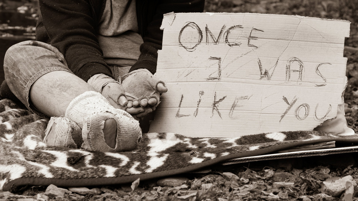 A special gift from a begger